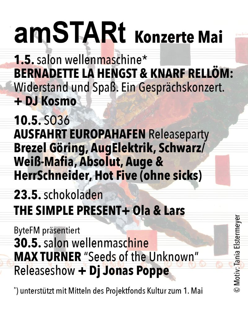 Programm amSTARt Mai 2026